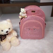 Mochila Rosa Impermeável na Vila Mariana