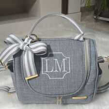Bolsa Maternidade Cinza em Campo Mourão