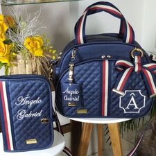 Bolsa e Capa Cartão de Vacina Luxo